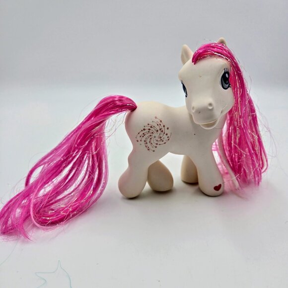 My Little Pony Star Swirl And Merryweather MLP G3 White Yellow Pink Sparkle 2002 - Picture 4 of 16